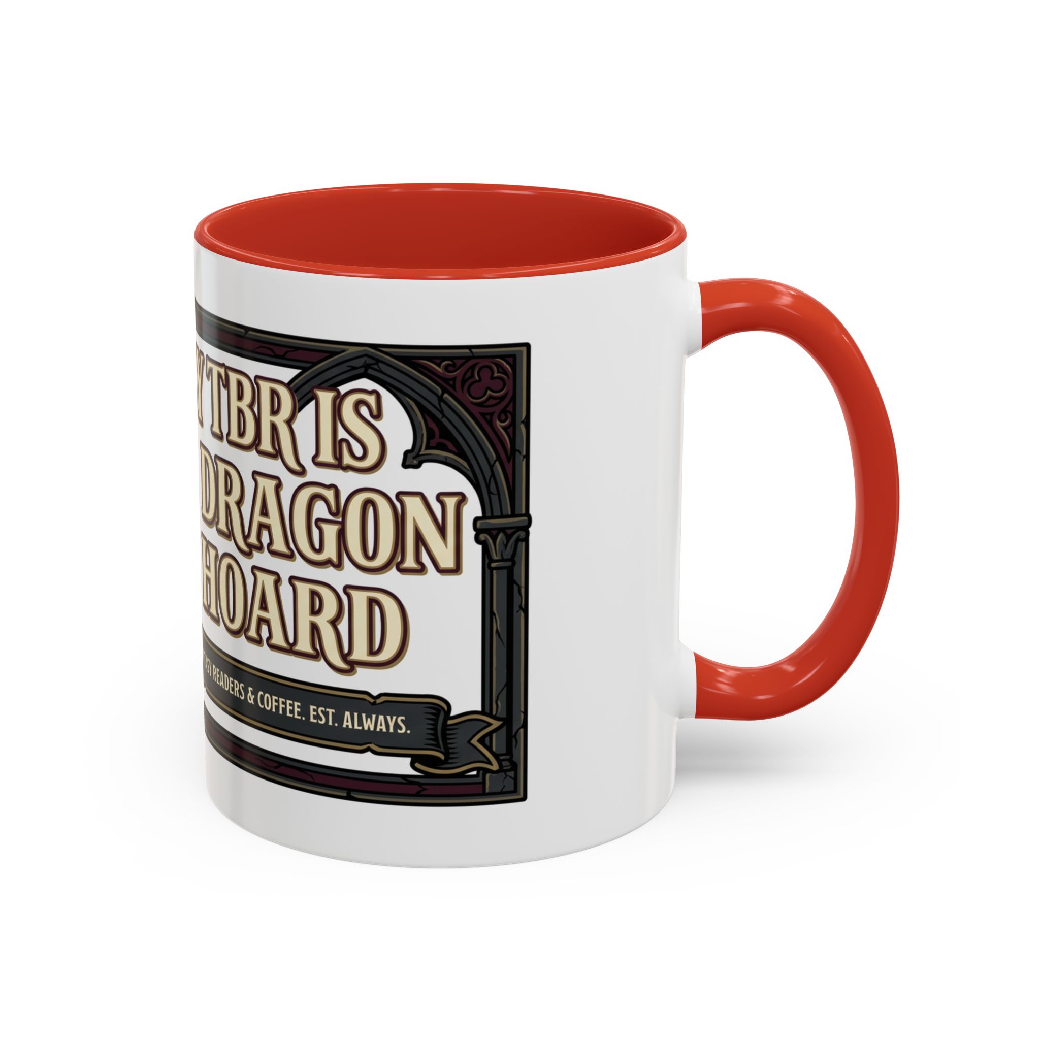 My TBR Is A Dragon Hoard Mug | Accent Coffee Mug 11oz 15oz - Image 20