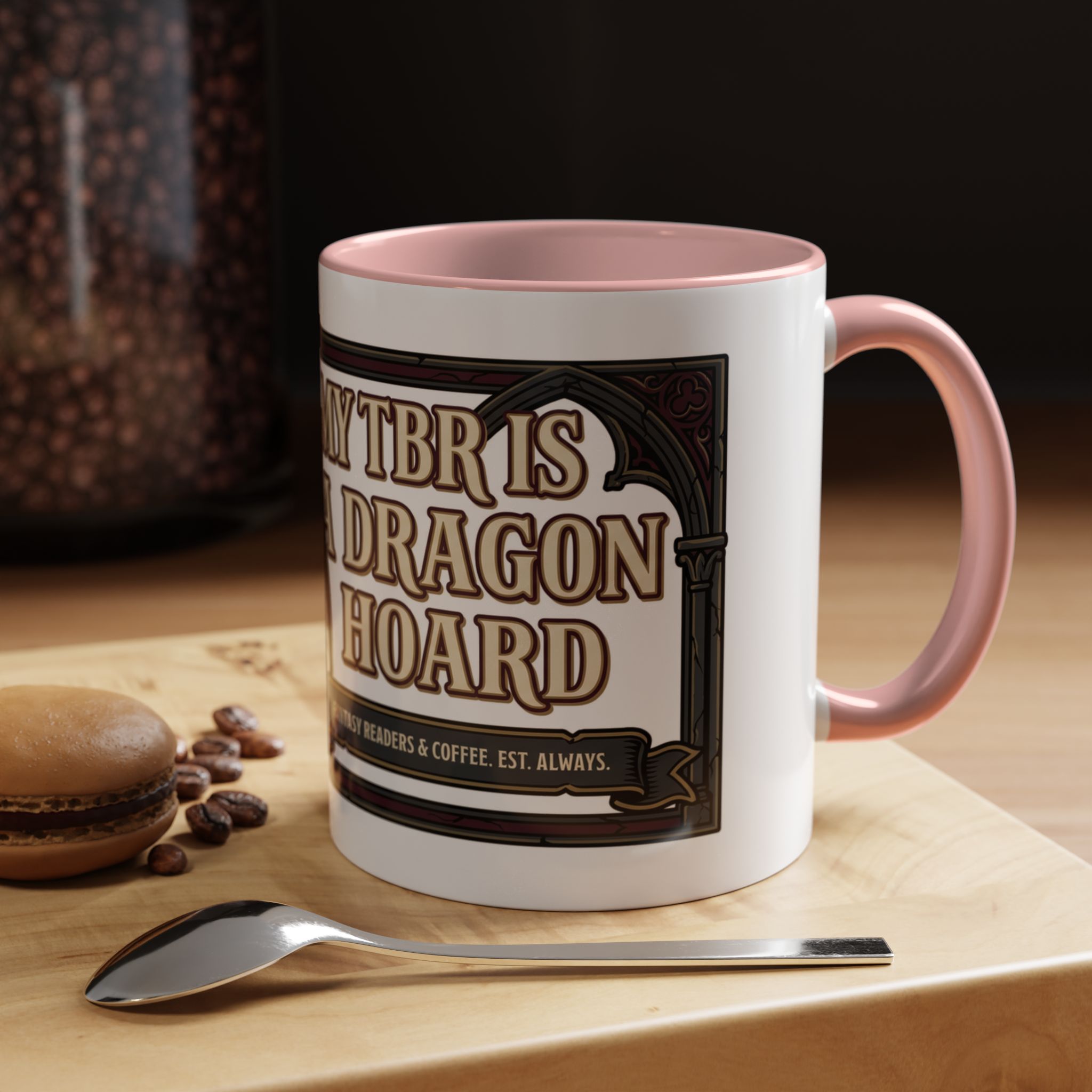 My TBR Is A Dragon Hoard Mug | Accent Coffee Mug 11oz 15oz - Image 17