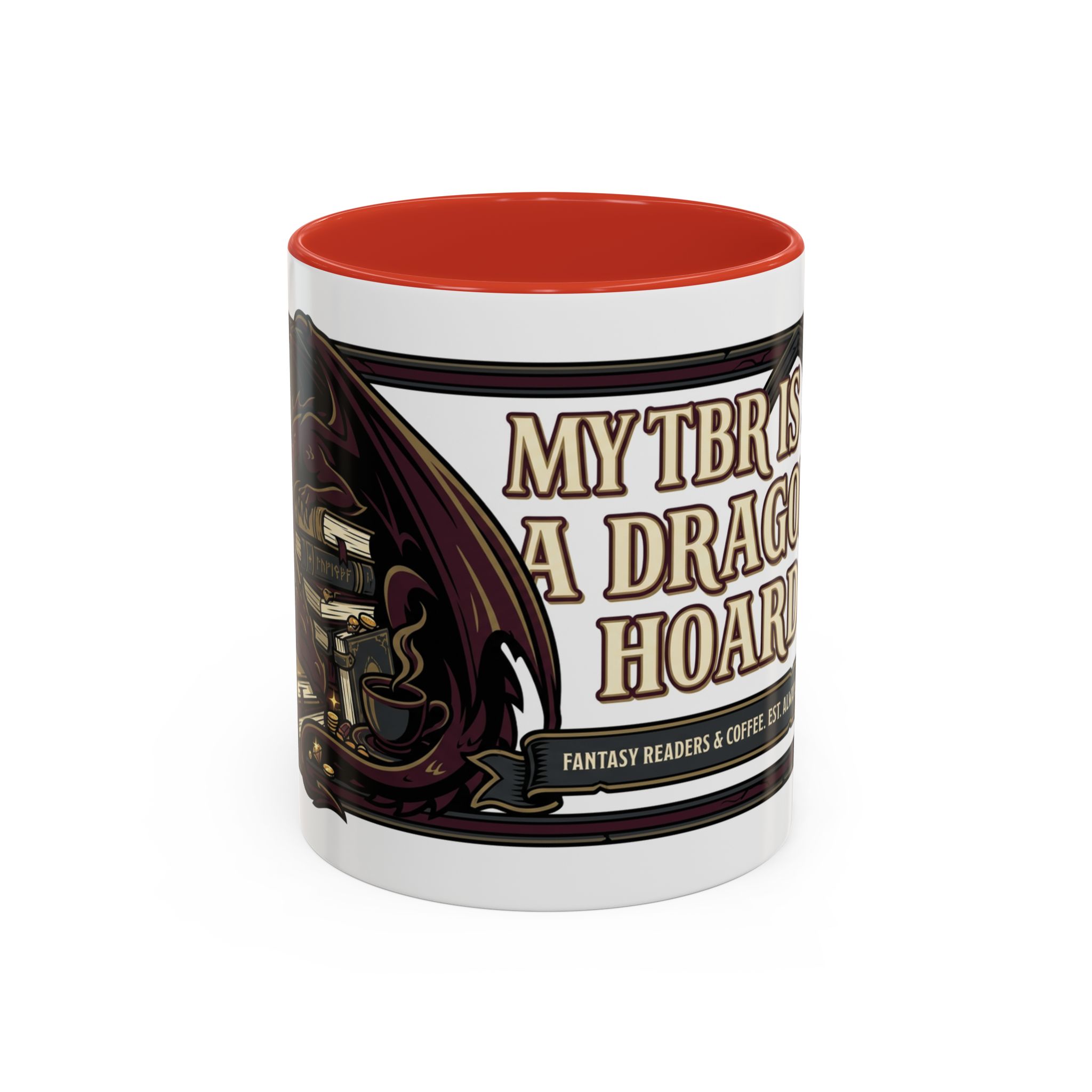 My TBR Is A Dragon Hoard Mug | Accent Coffee Mug 11oz 15oz - Image 19