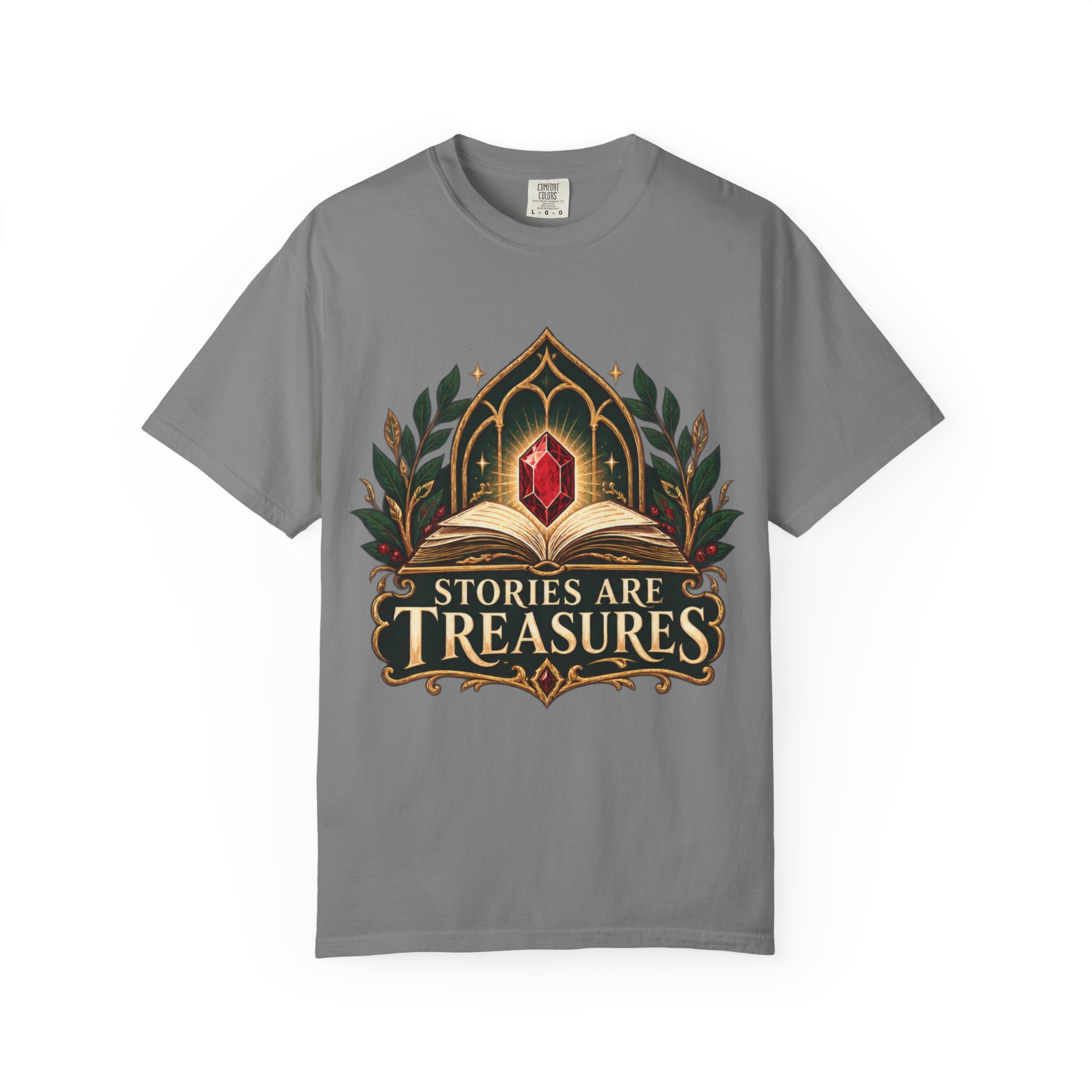 Stories Are Treasures T-Shirt - Image 31