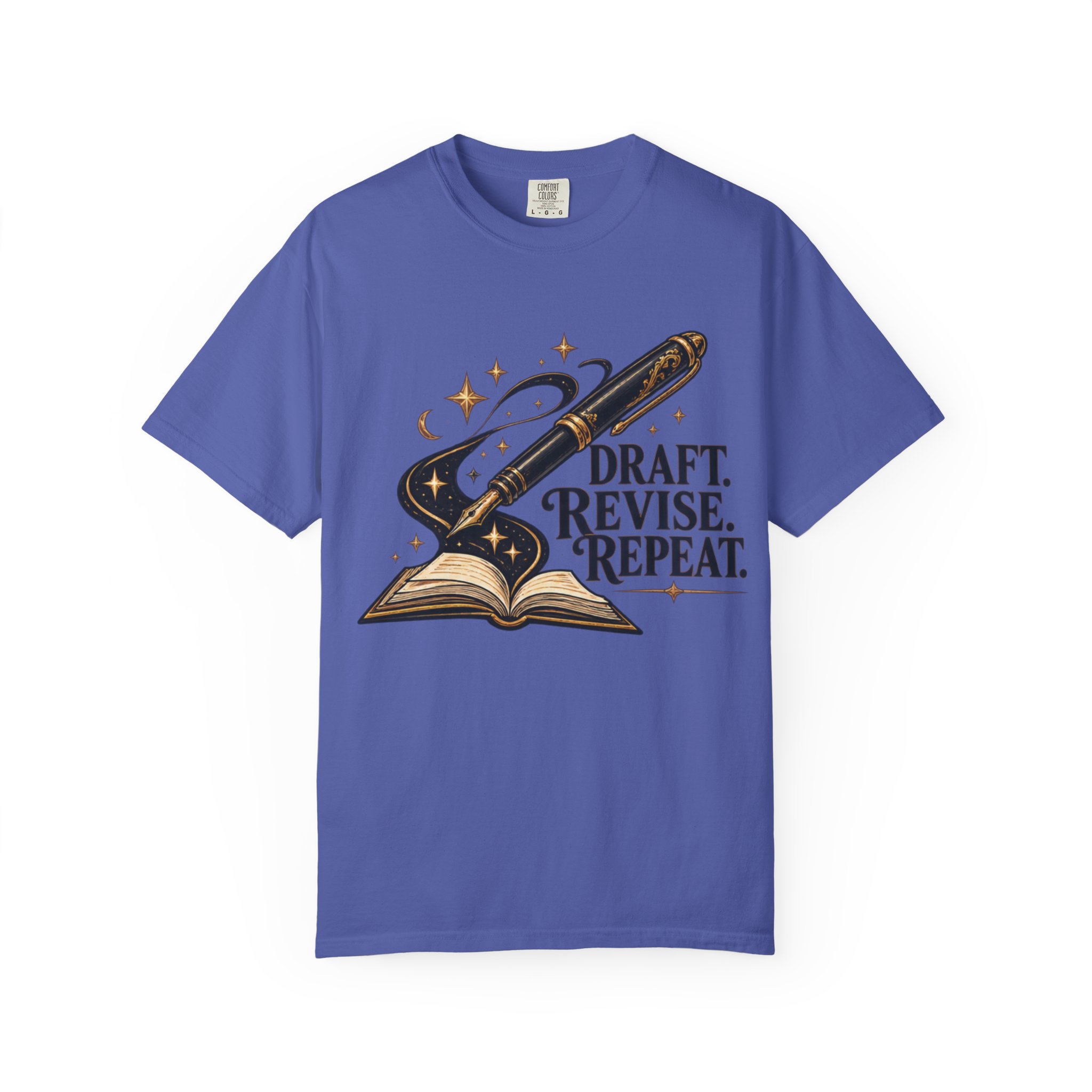 Draft Revise Repeat Writer T-Shirt - Image 51