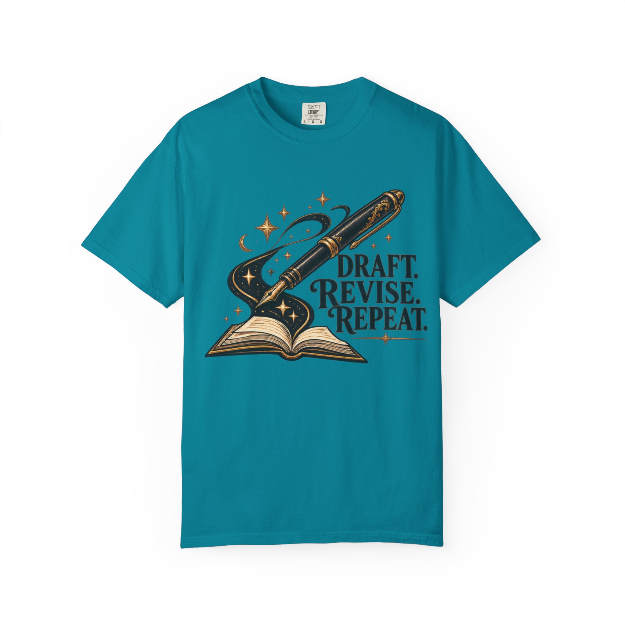 Draft Revise Repeat Writer T-Shirt - Image 41