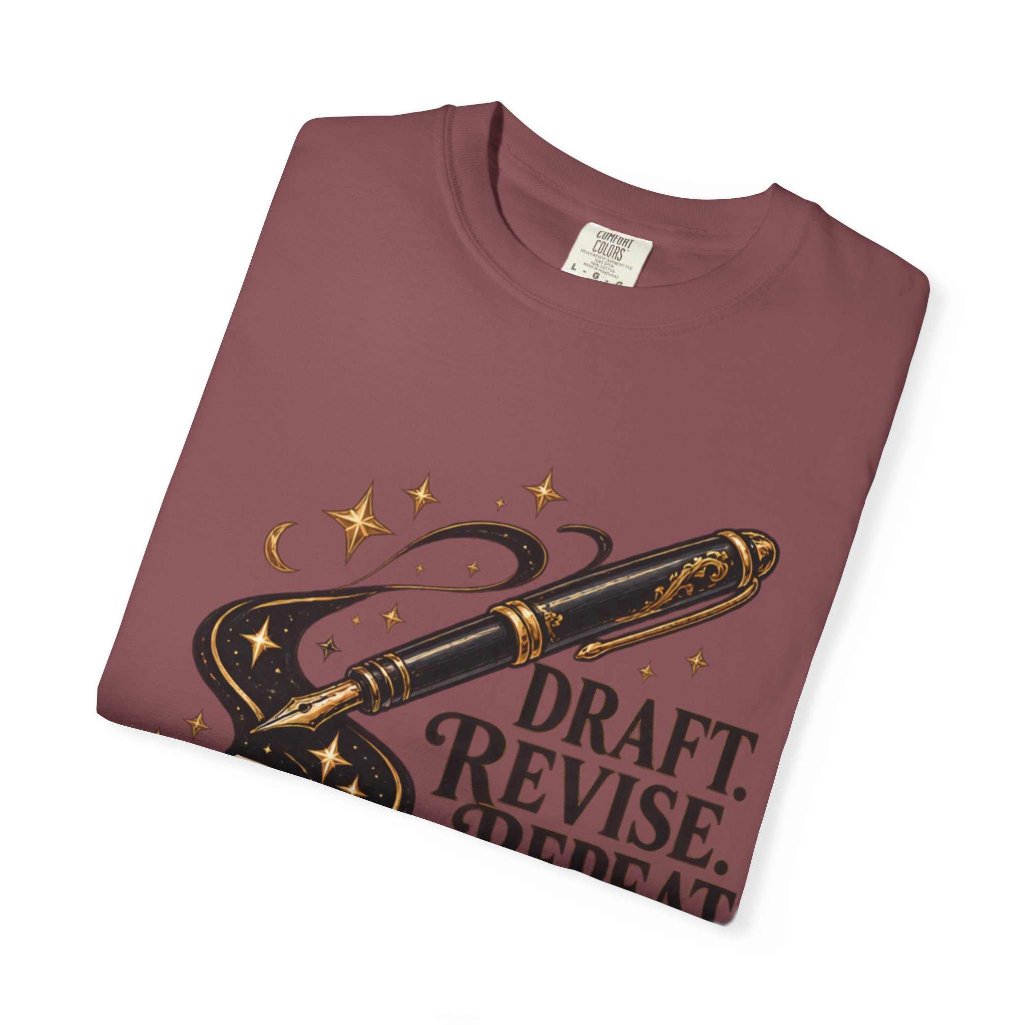 Draft Revise Repeat Writer T-Shirt - Image 13