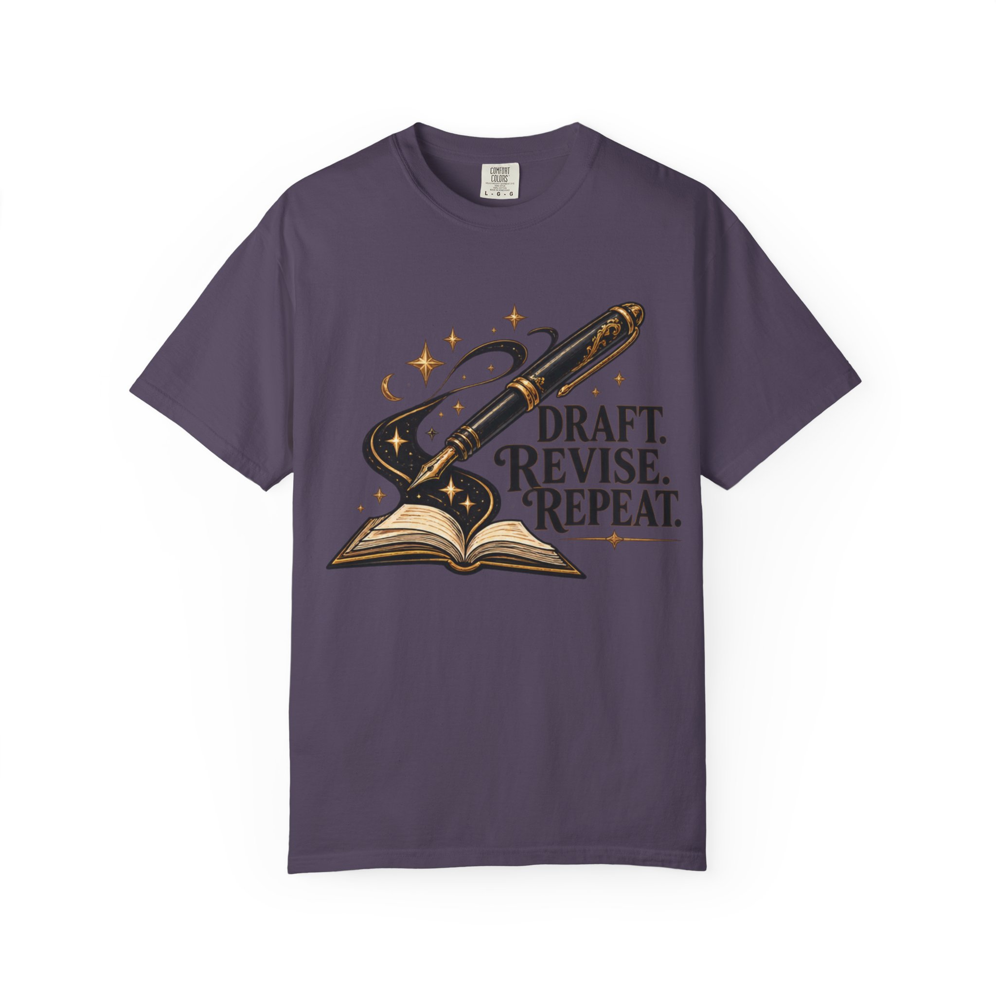 Draft Revise Repeat Writer T-Shirt - Image 71