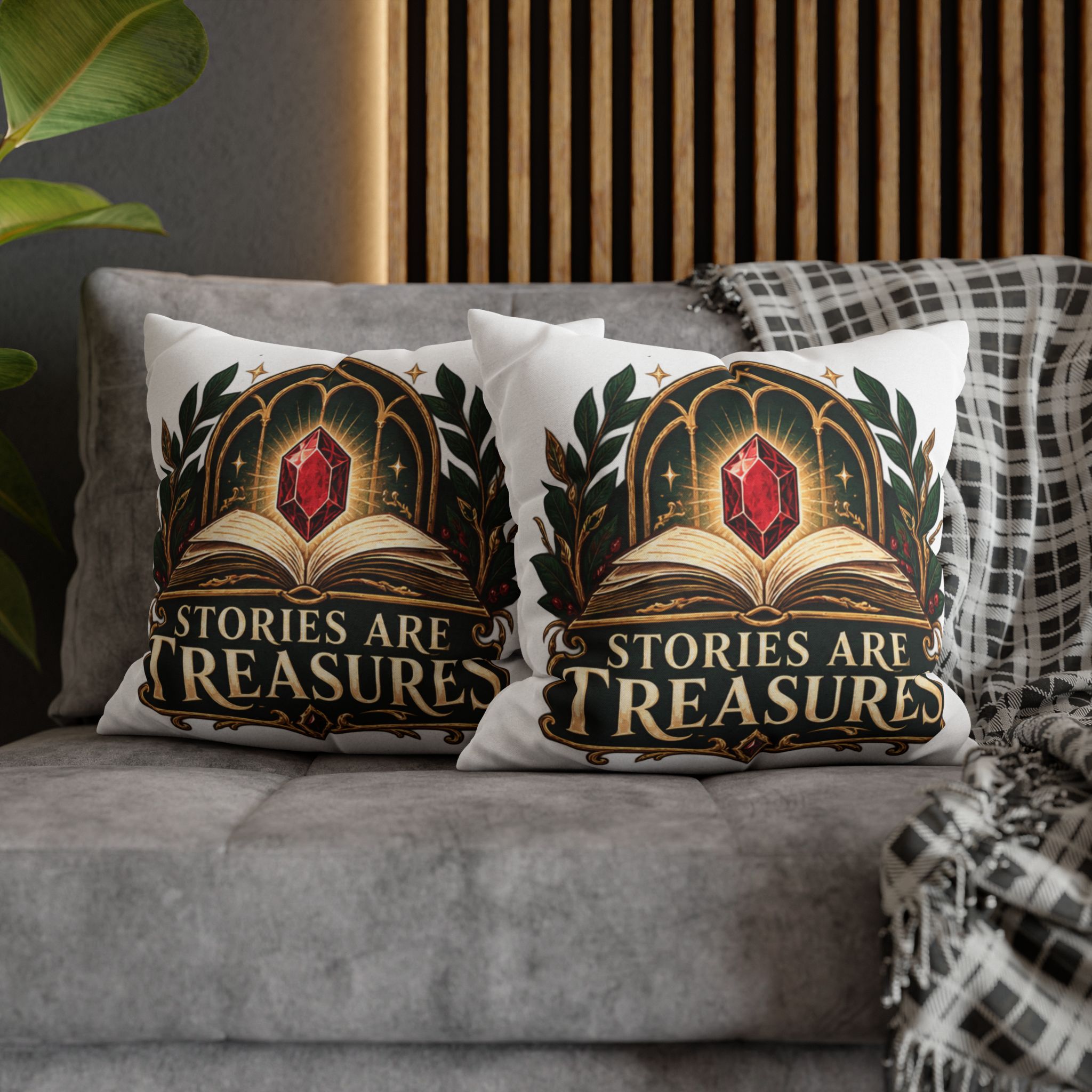 Stories Are Treasures Decorative Pillow - Image 14