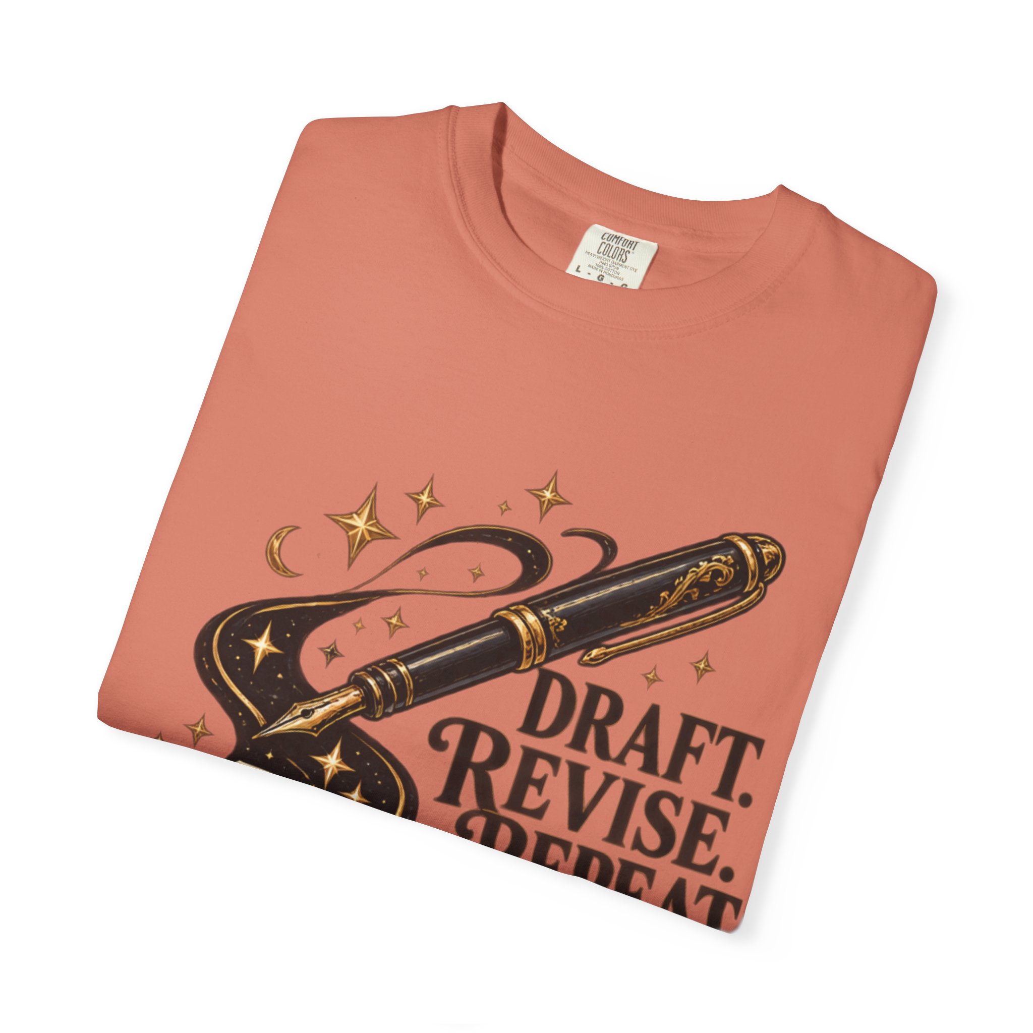 Draft Revise Repeat Writer T-Shirt - Image 8