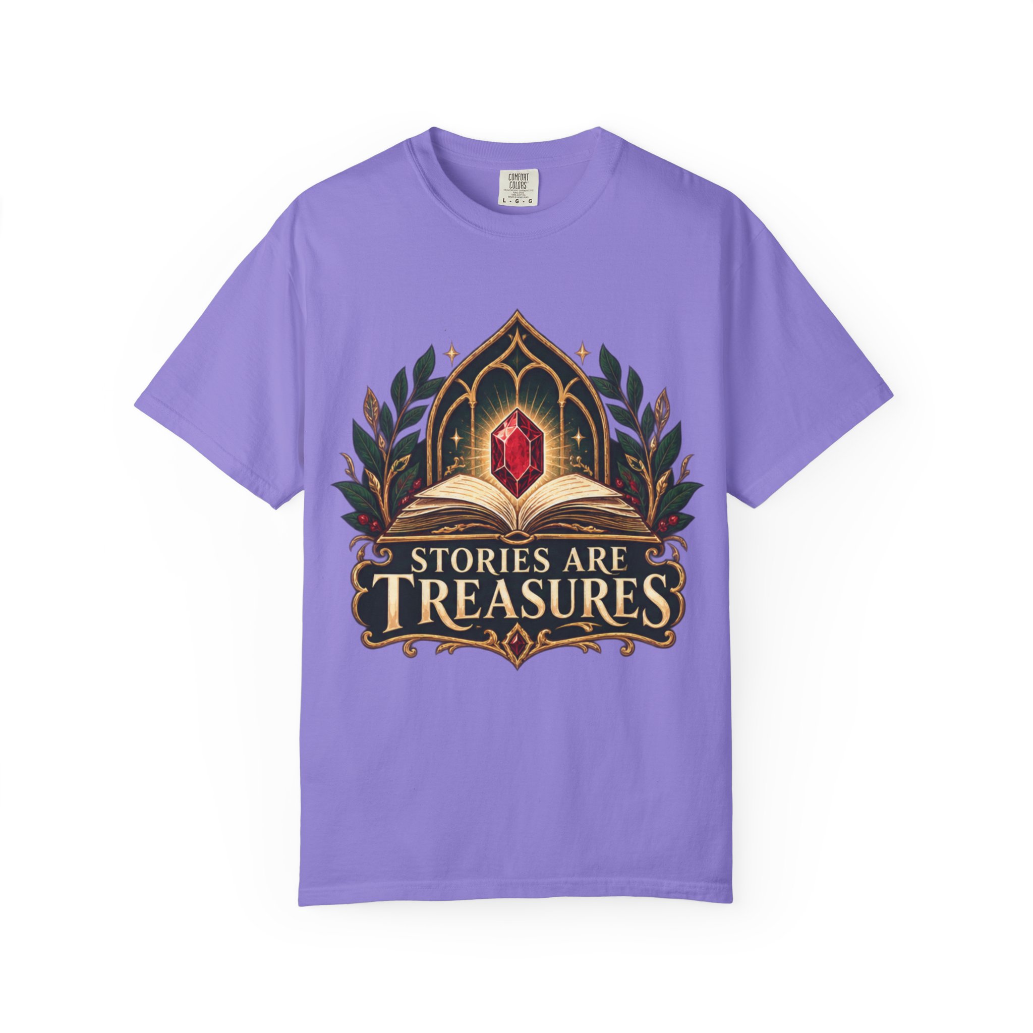 Stories Are Treasures T-Shirt - Image 61