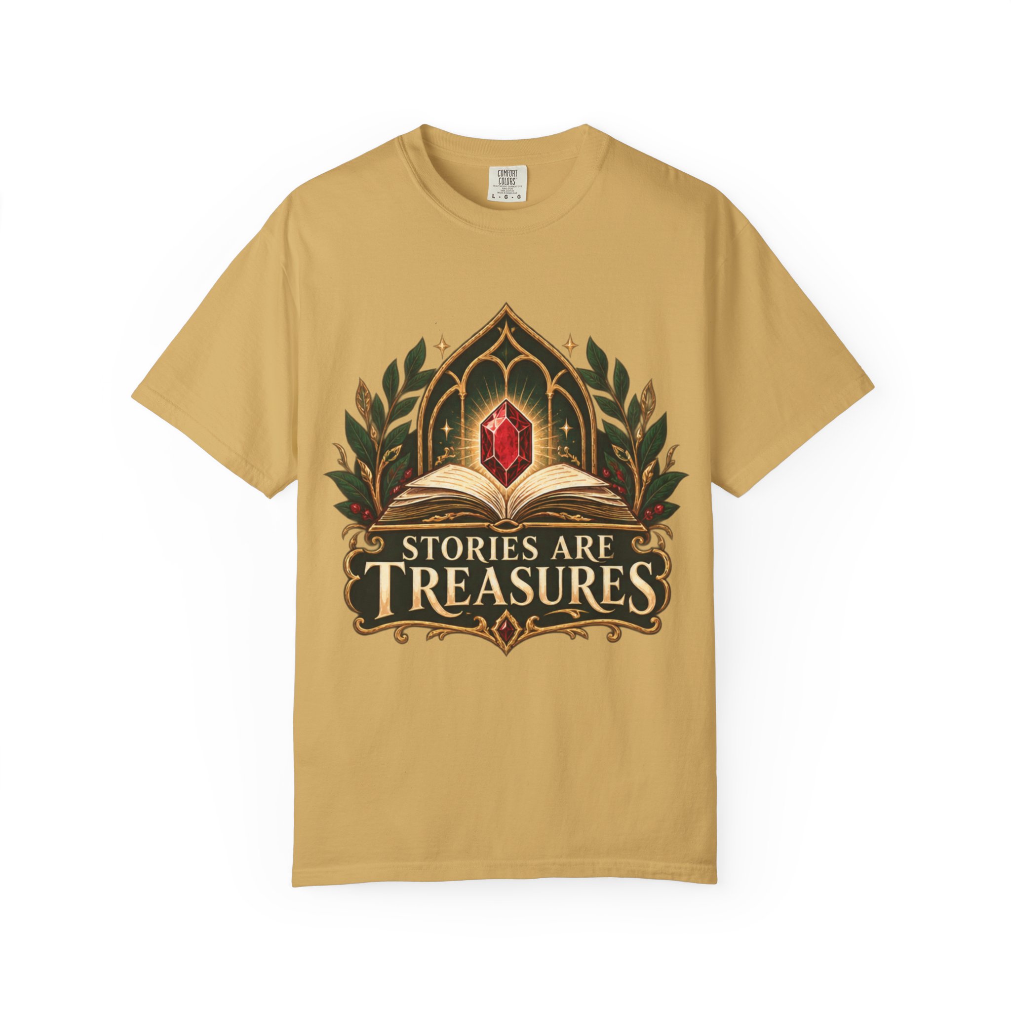 Stories Are Treasures T-Shirt - Image 16