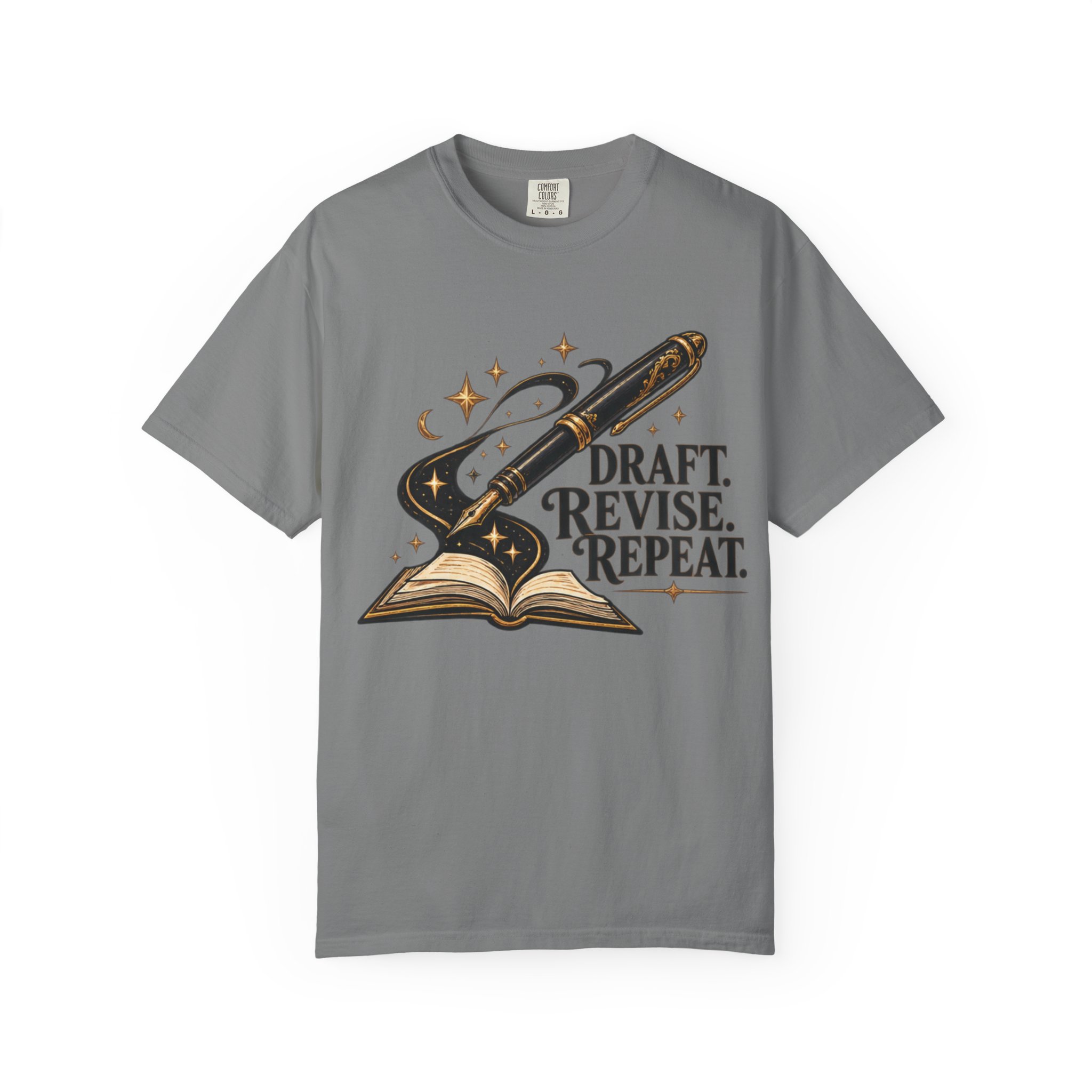 Draft Revise Repeat Writer T-Shirt - Image 31