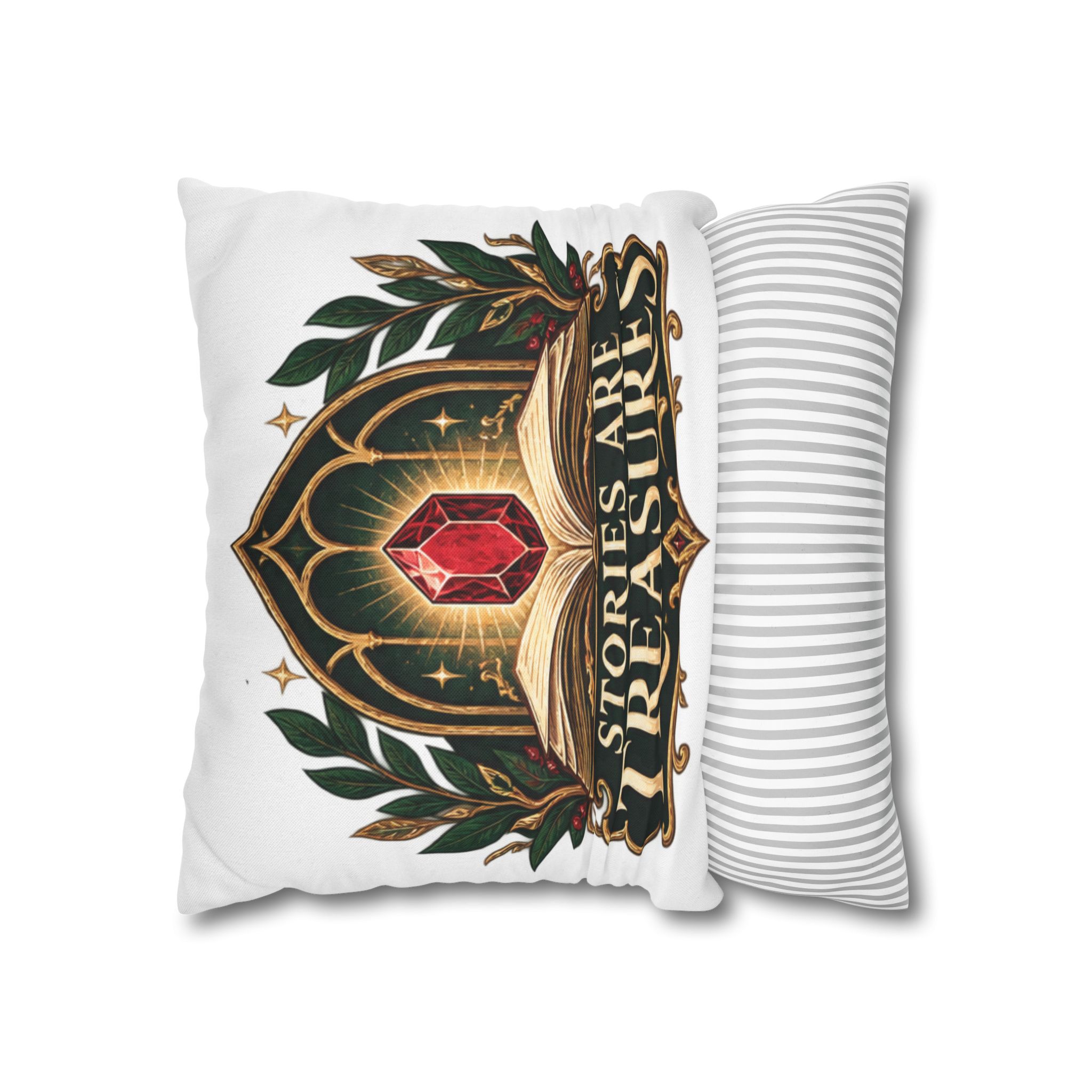 Stories Are Treasures Decorative Pillow - Image 6