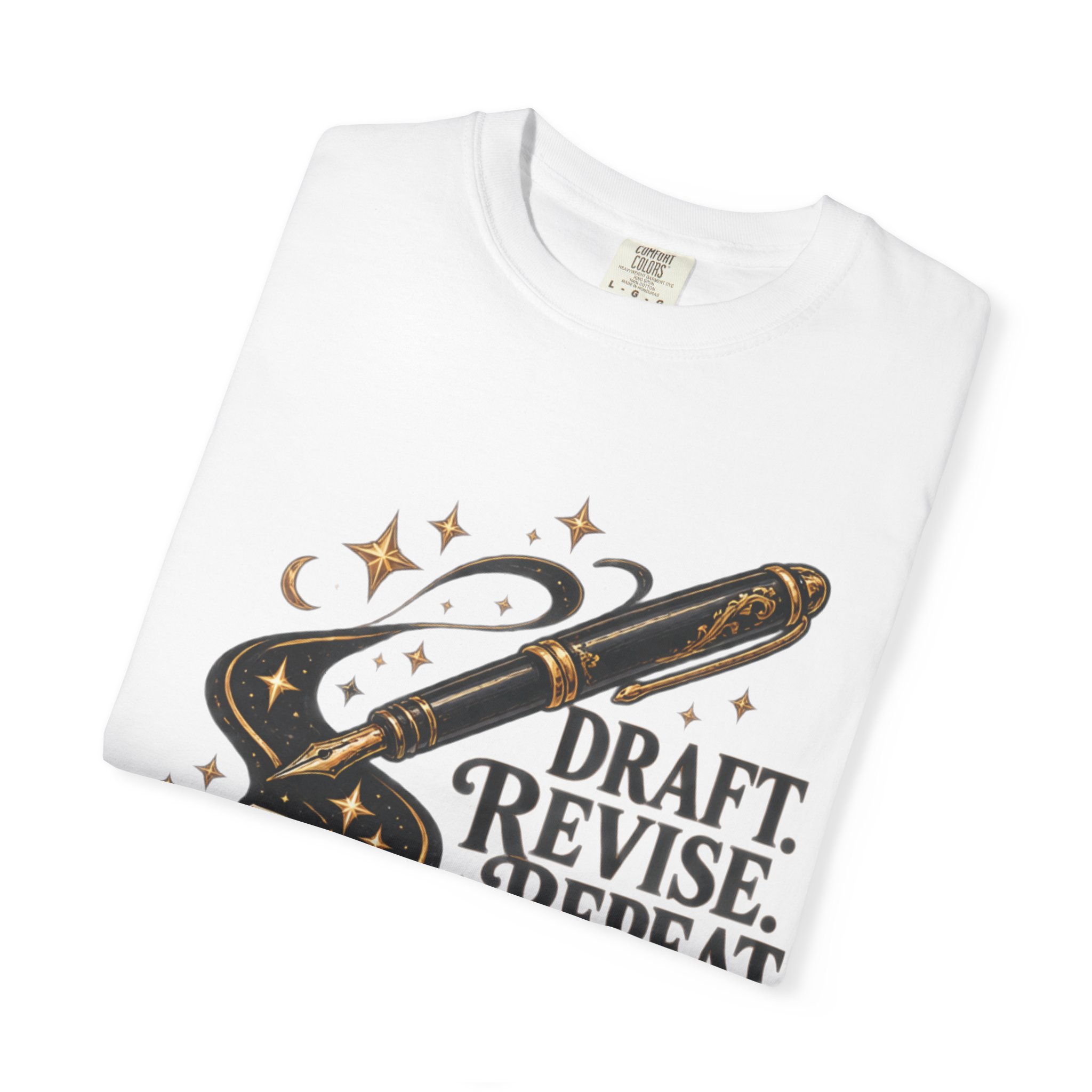Draft Revise Repeat Writer T-Shirt - Image 3