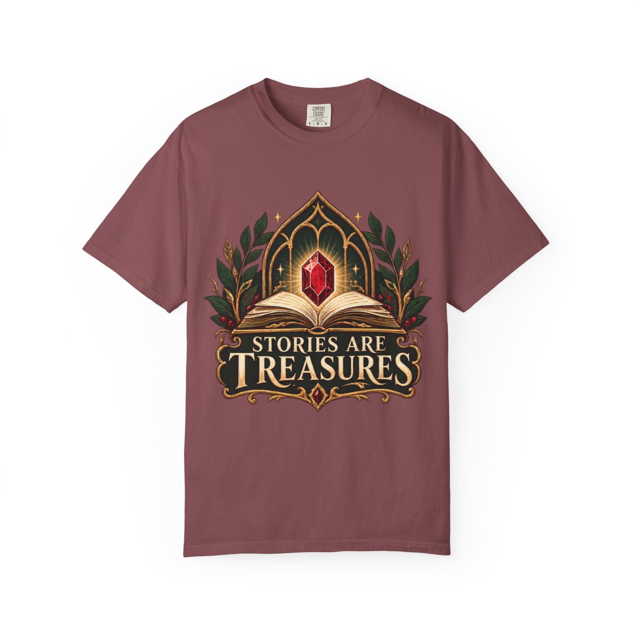 Stories Are Treasures T-Shirt - Image 6
