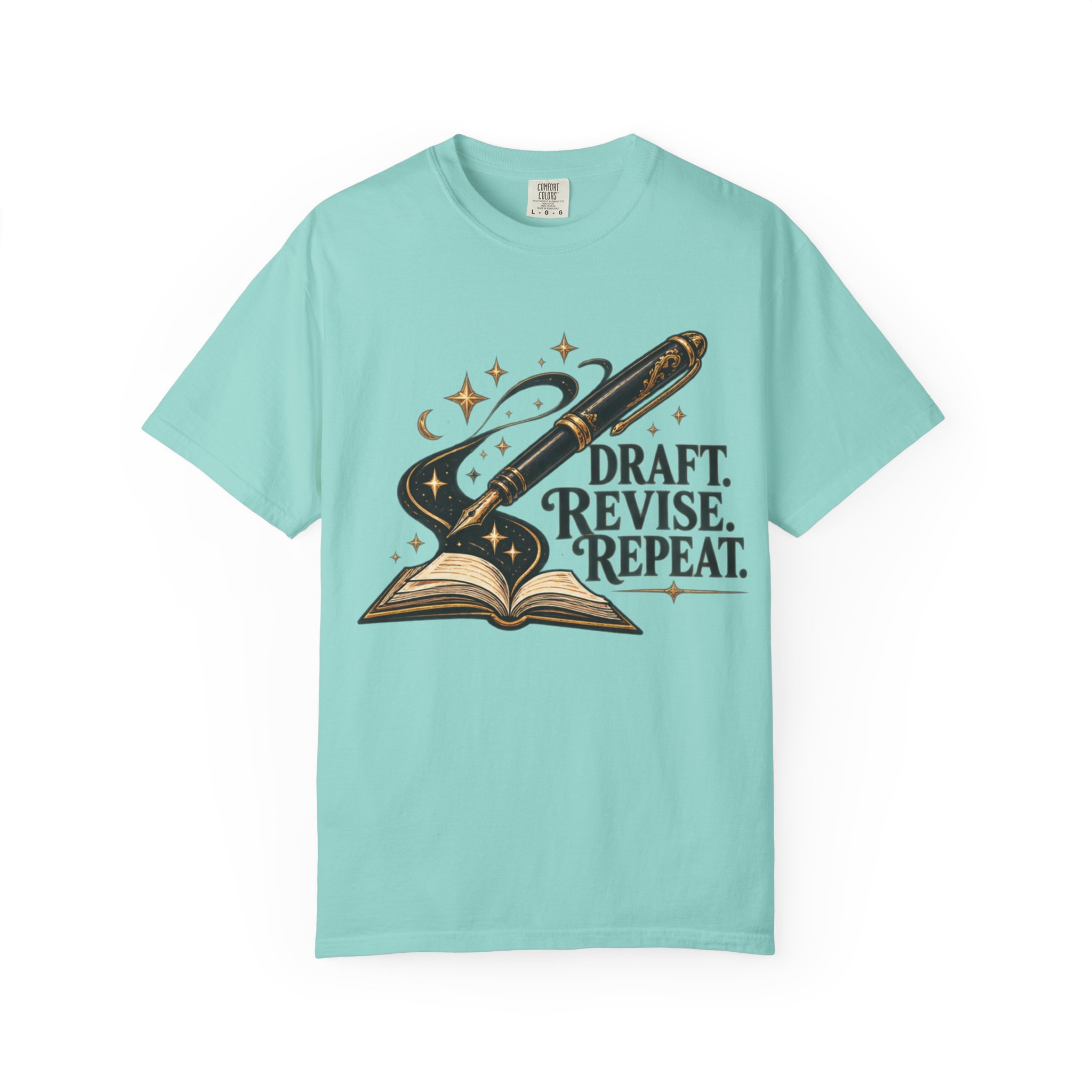 Draft Revise Repeat Writer T-Shirt - Image 36