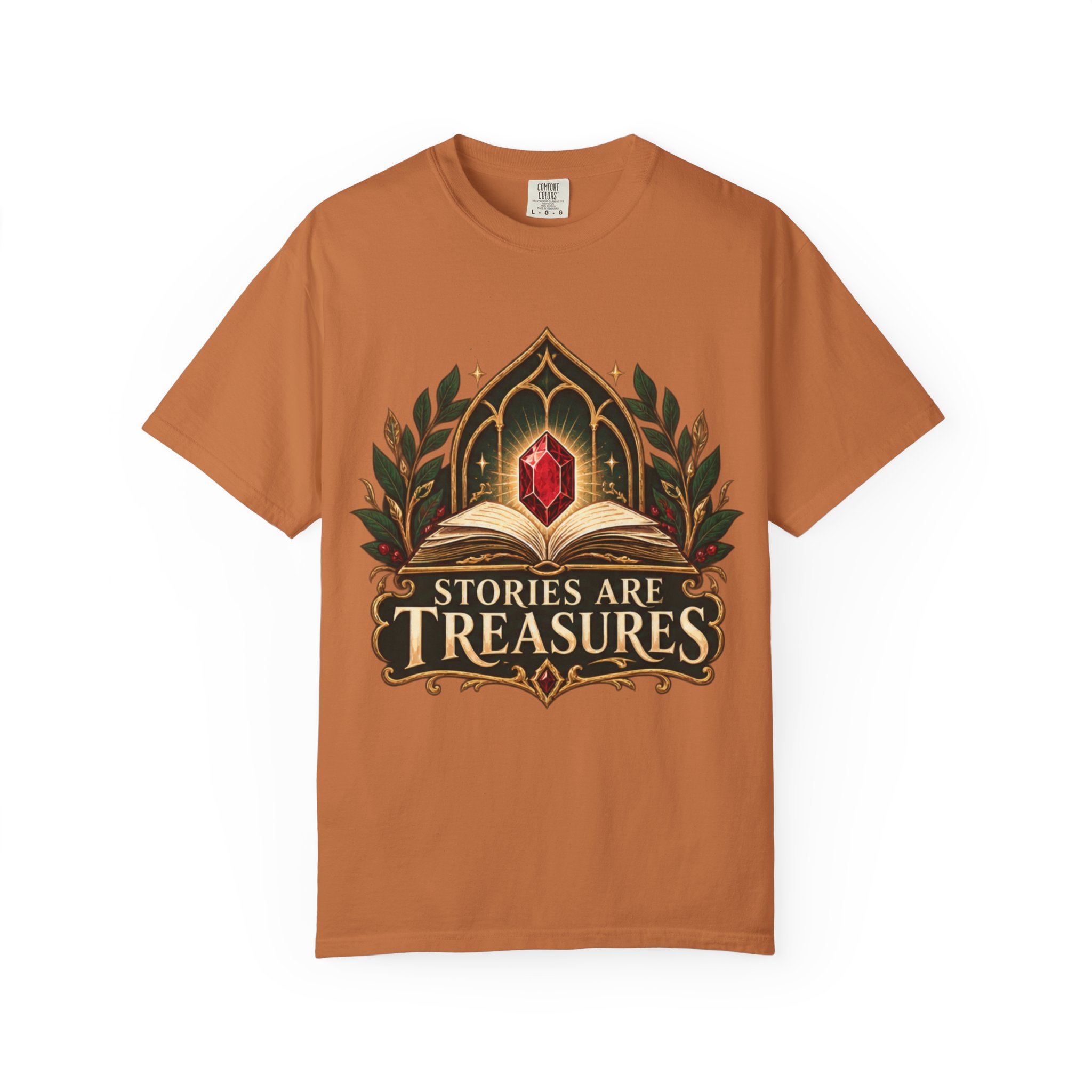 Stories Are Treasures T-Shirt - Image 21