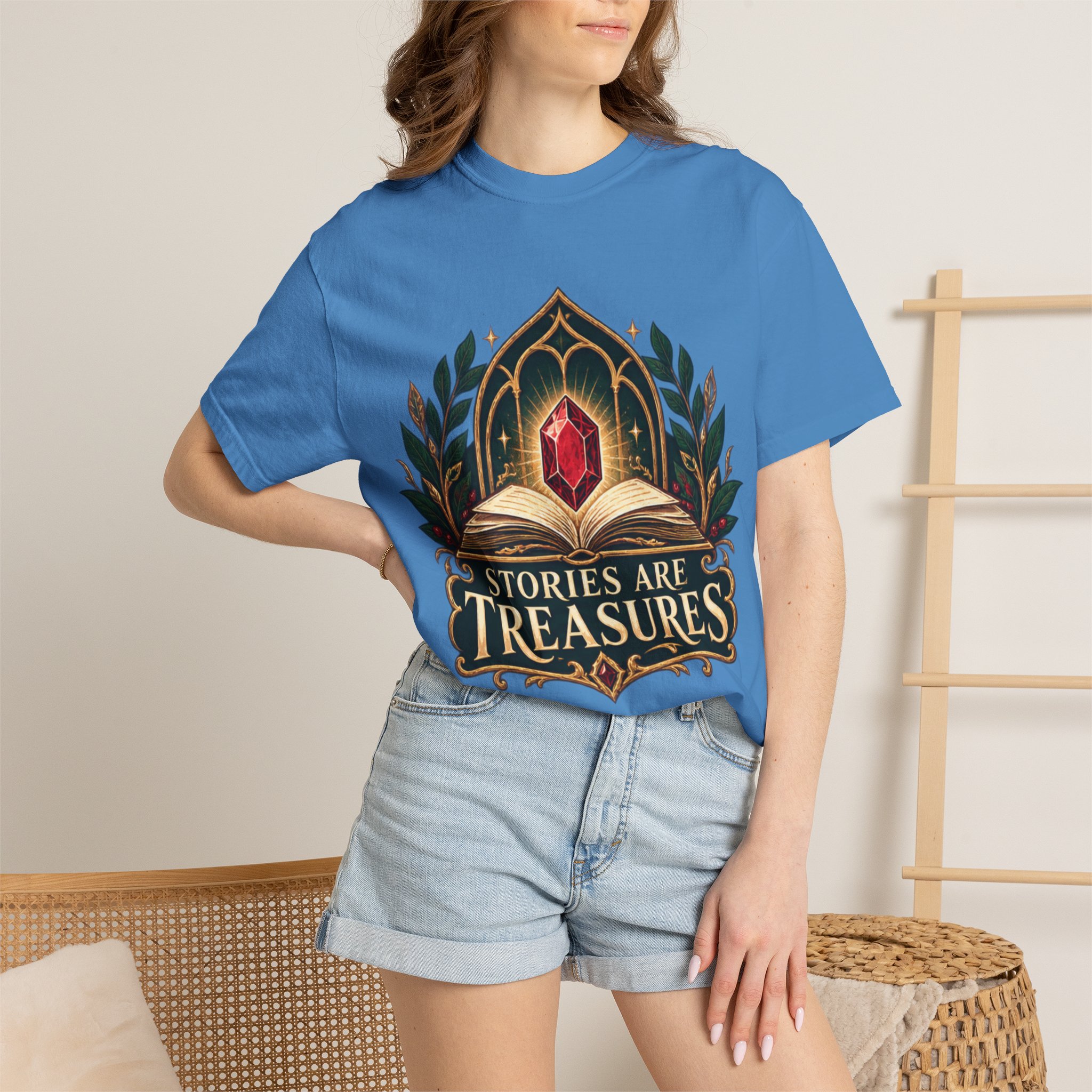 Stories Are Treasures T-Shirt - Image 55