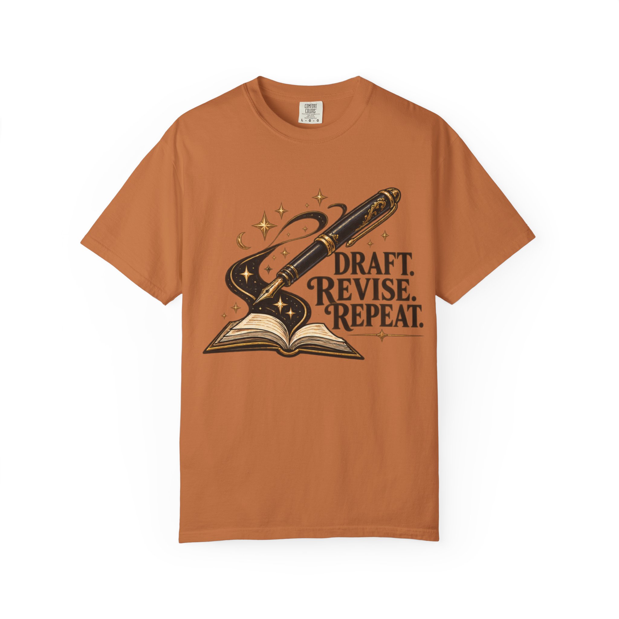 Draft Revise Repeat Writer T-Shirt - Image 21