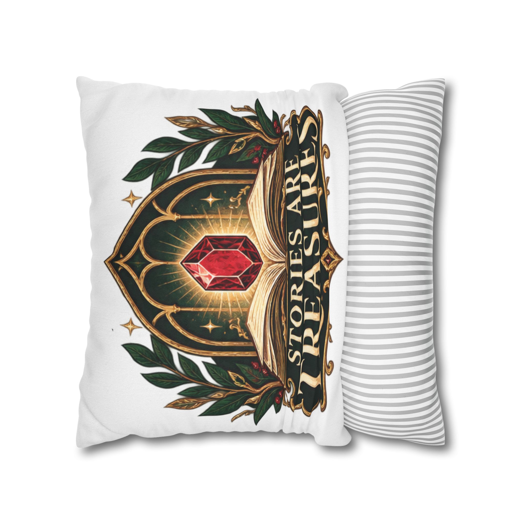 Stories Are Treasures Decorative Pillow - Image 10