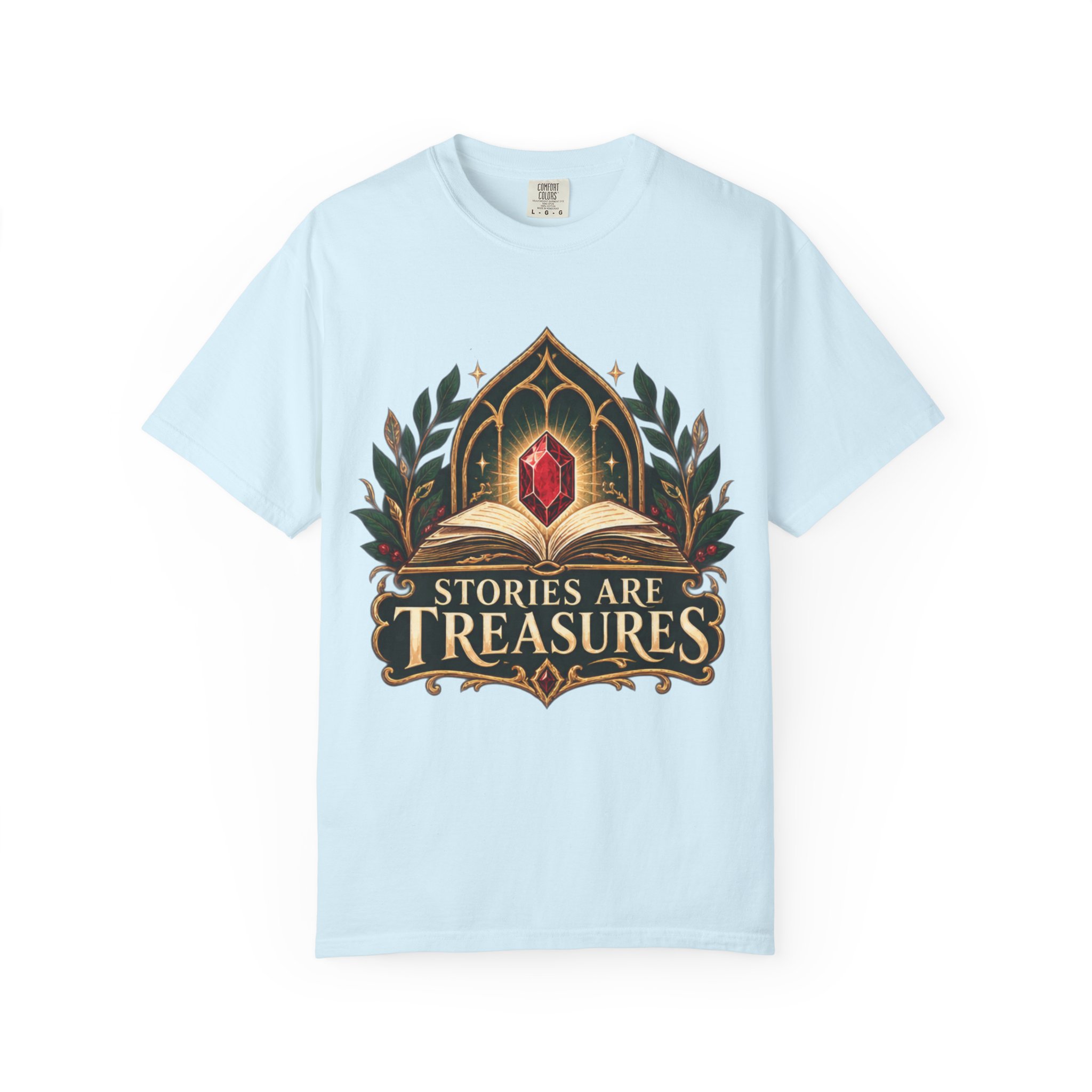 Stories Are Treasures T-Shirt - Image 46
