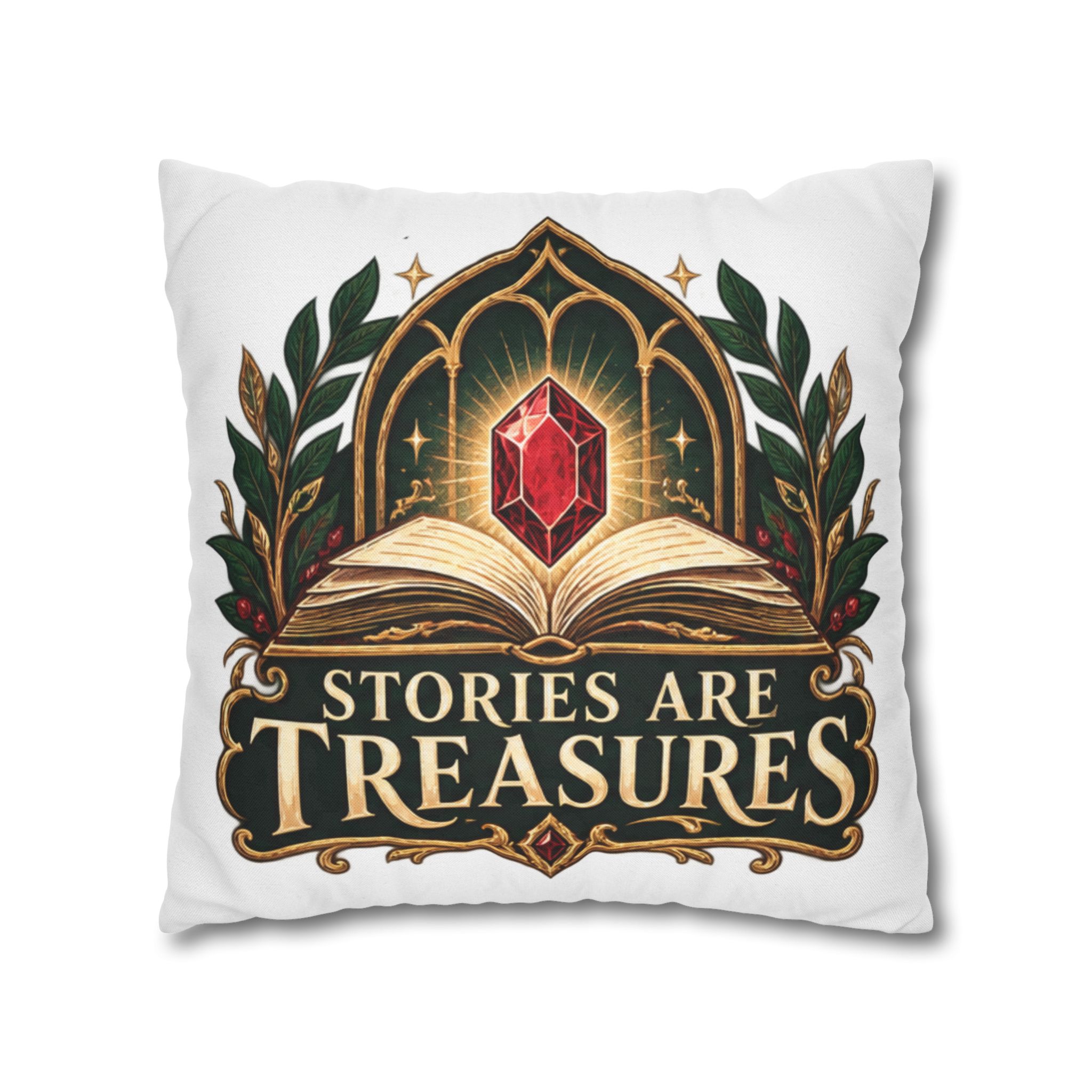 Stories Are Treasures Decorative Pillow - Image 11