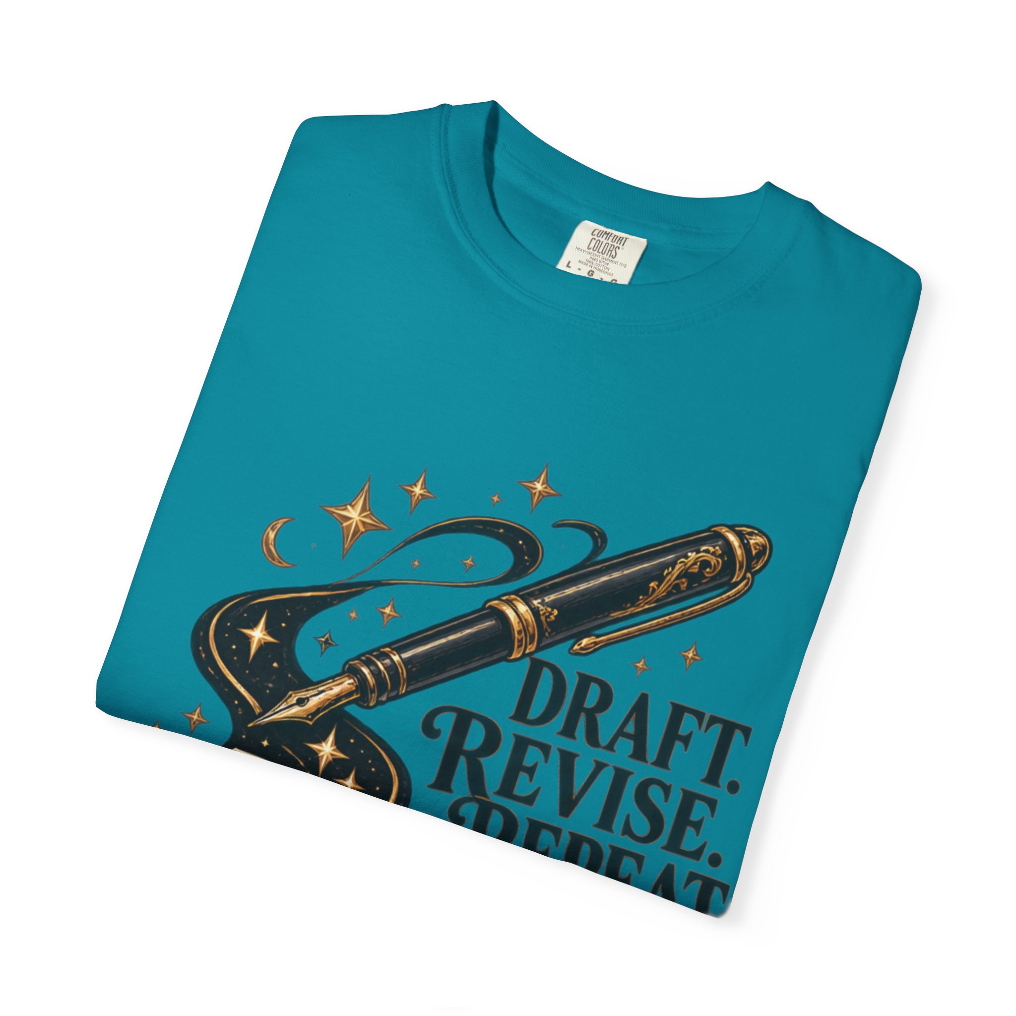Draft Revise Repeat Writer T-Shirt - Image 43
