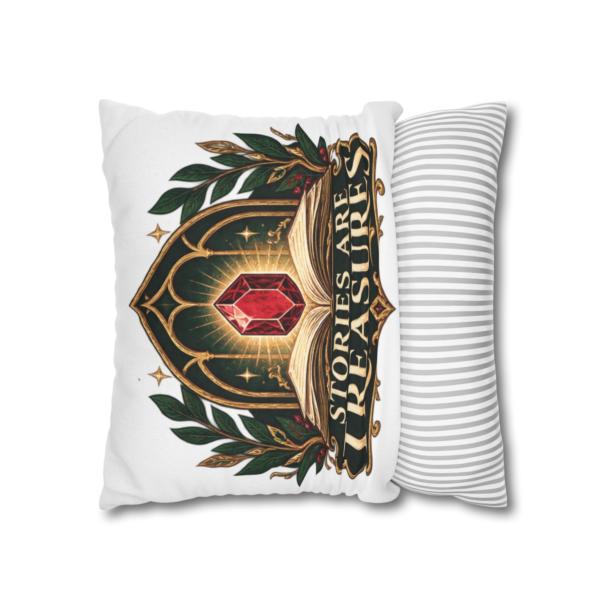 Stories Are Treasures Decorative Pillow - Image 8