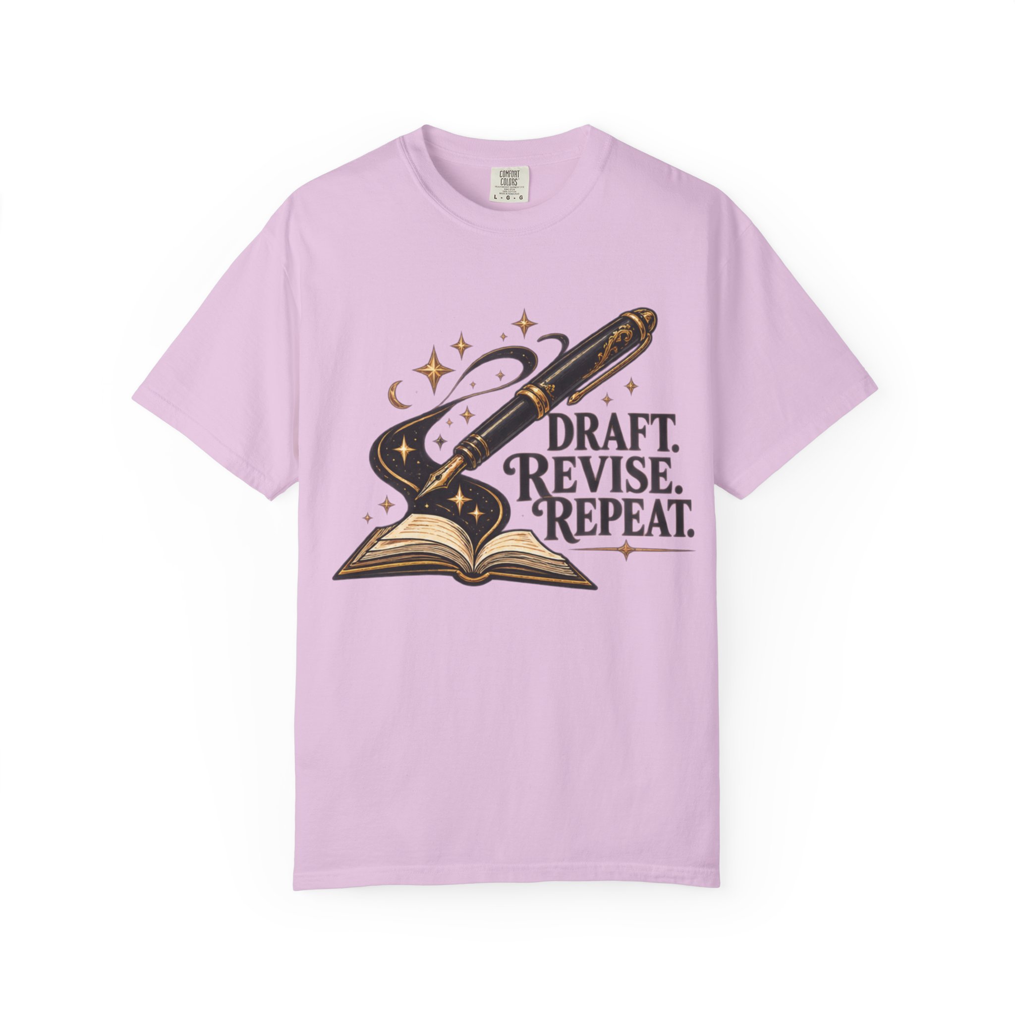Draft Revise Repeat Writer T-Shirt - Image 76