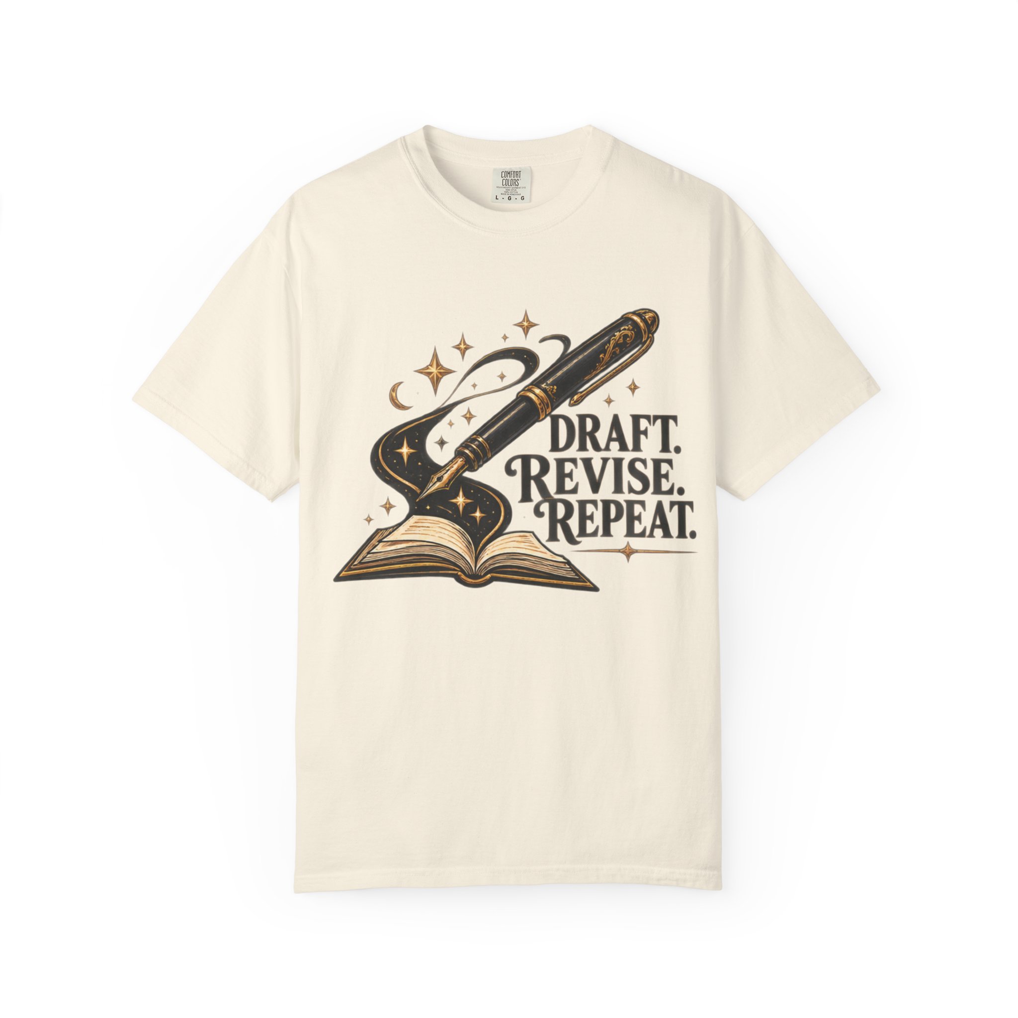 Draft Revise Repeat Writer T-Shirt - Image 16