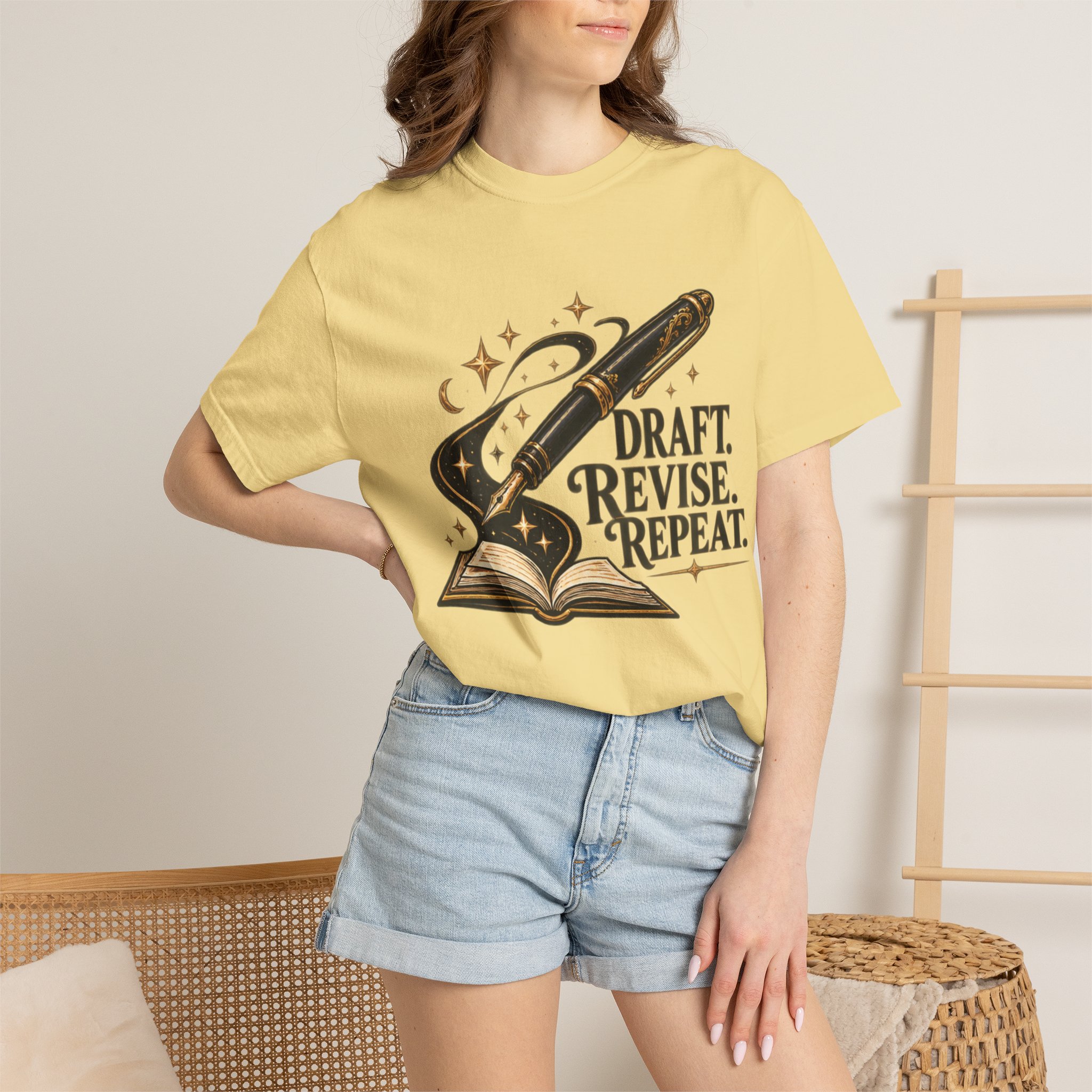 Draft Revise Repeat Writer T-Shirt - Image 30