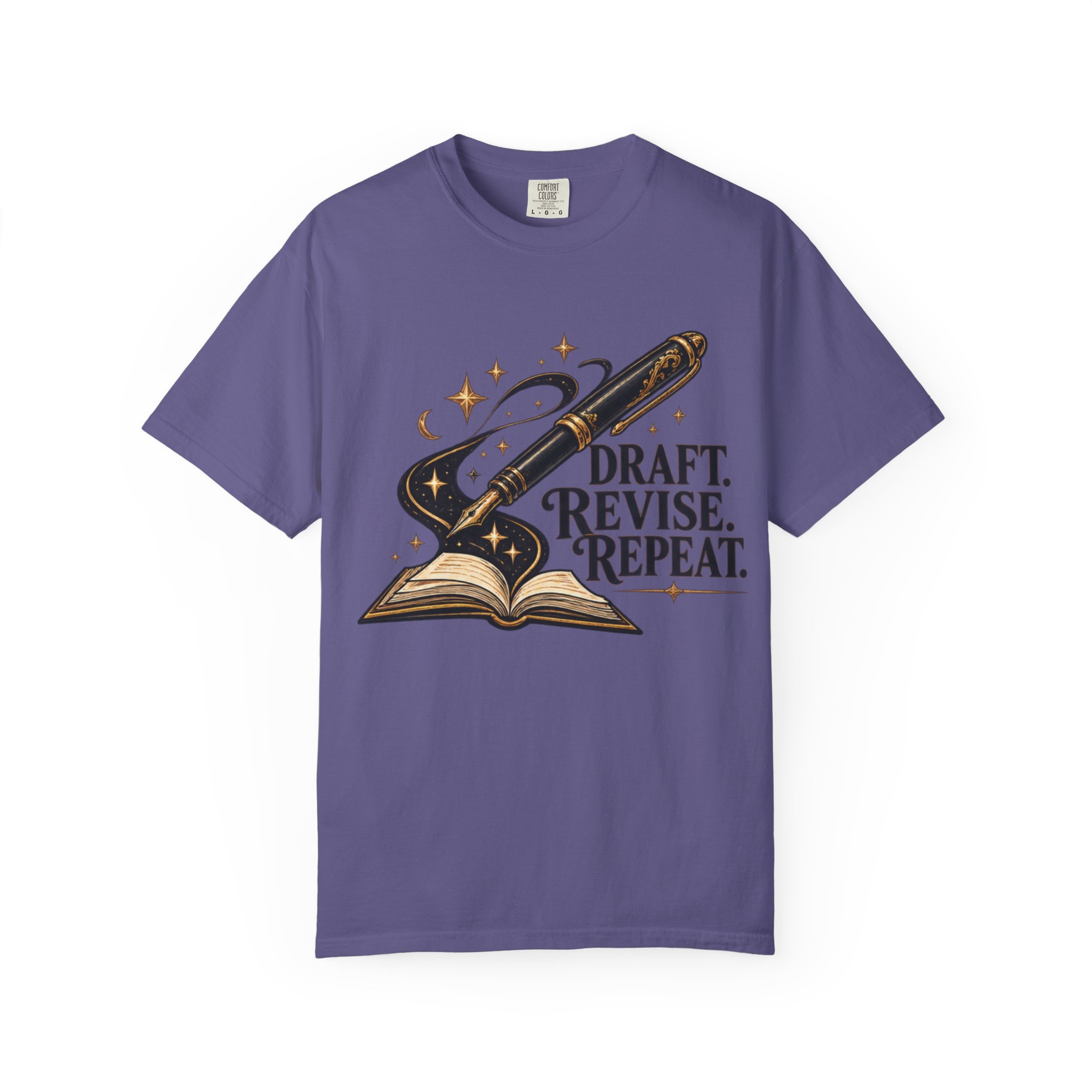 Draft Revise Repeat Writer T-Shirt - Image 66