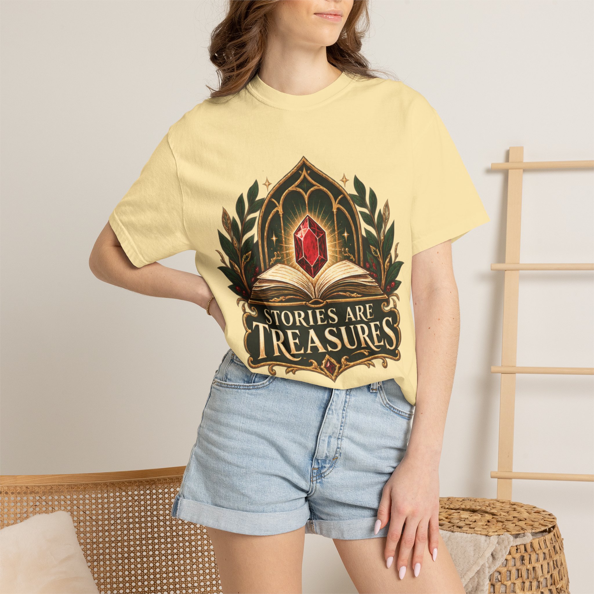 Stories Are Treasures T-Shirt - Image 15