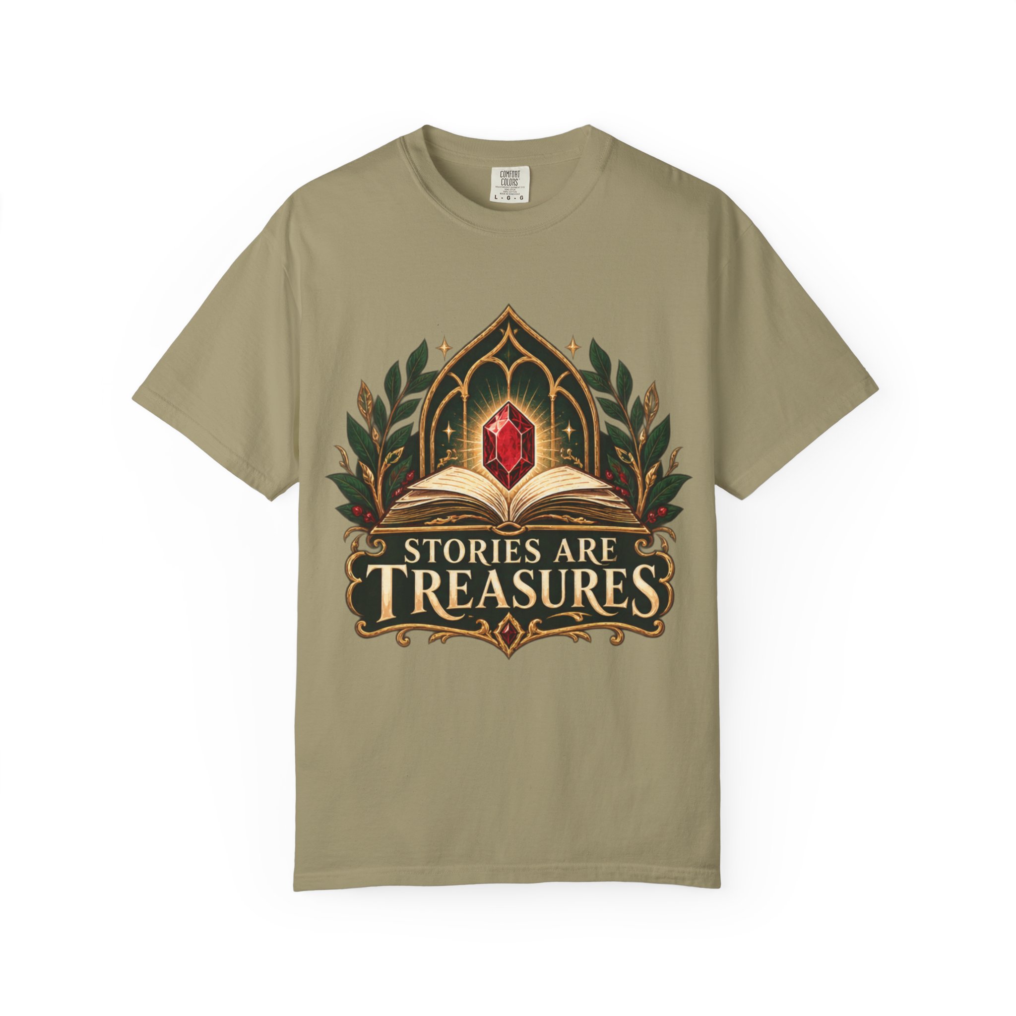 Stories Are Treasures T-Shirt - Image 26