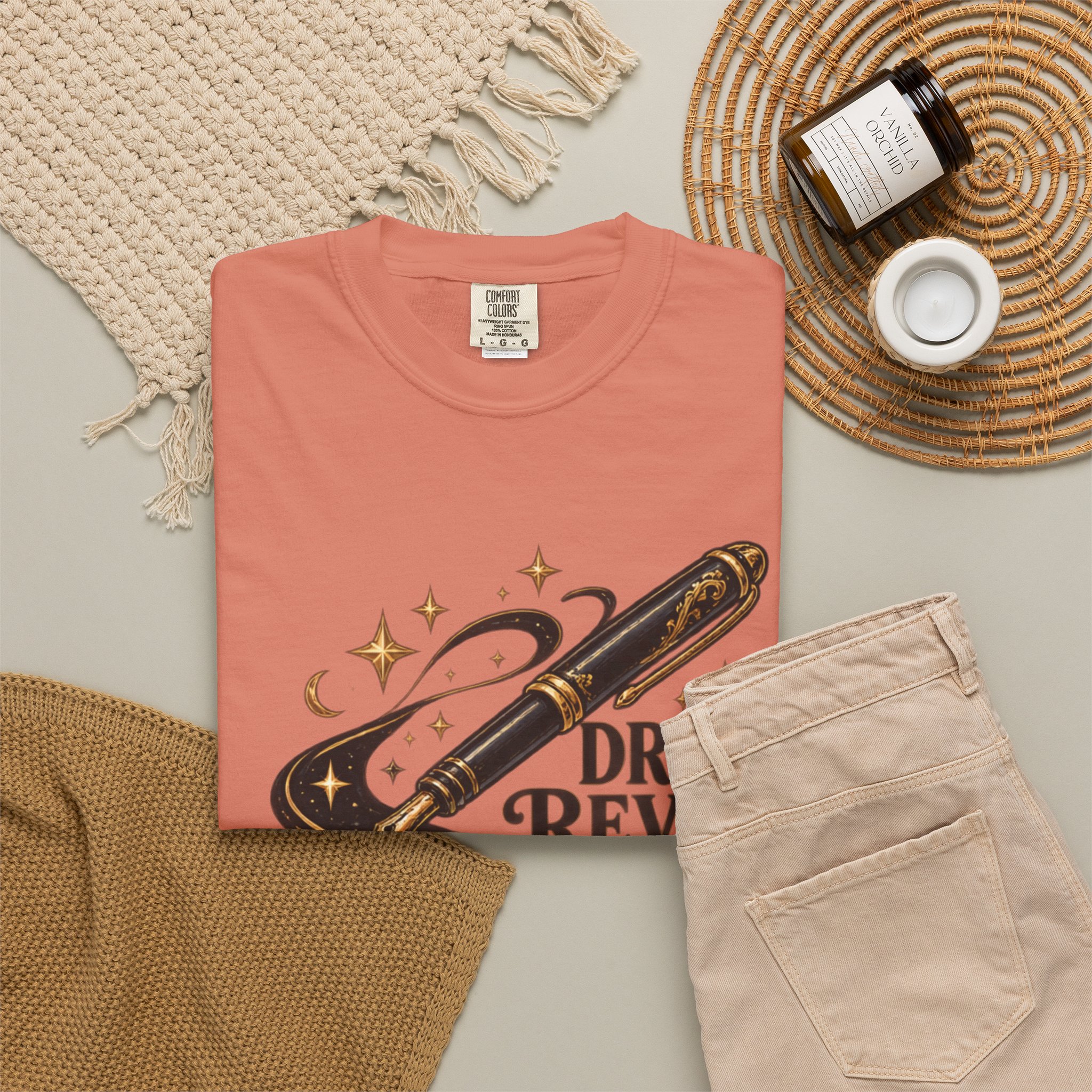 Draft Revise Repeat Writer T-Shirt - Image 9