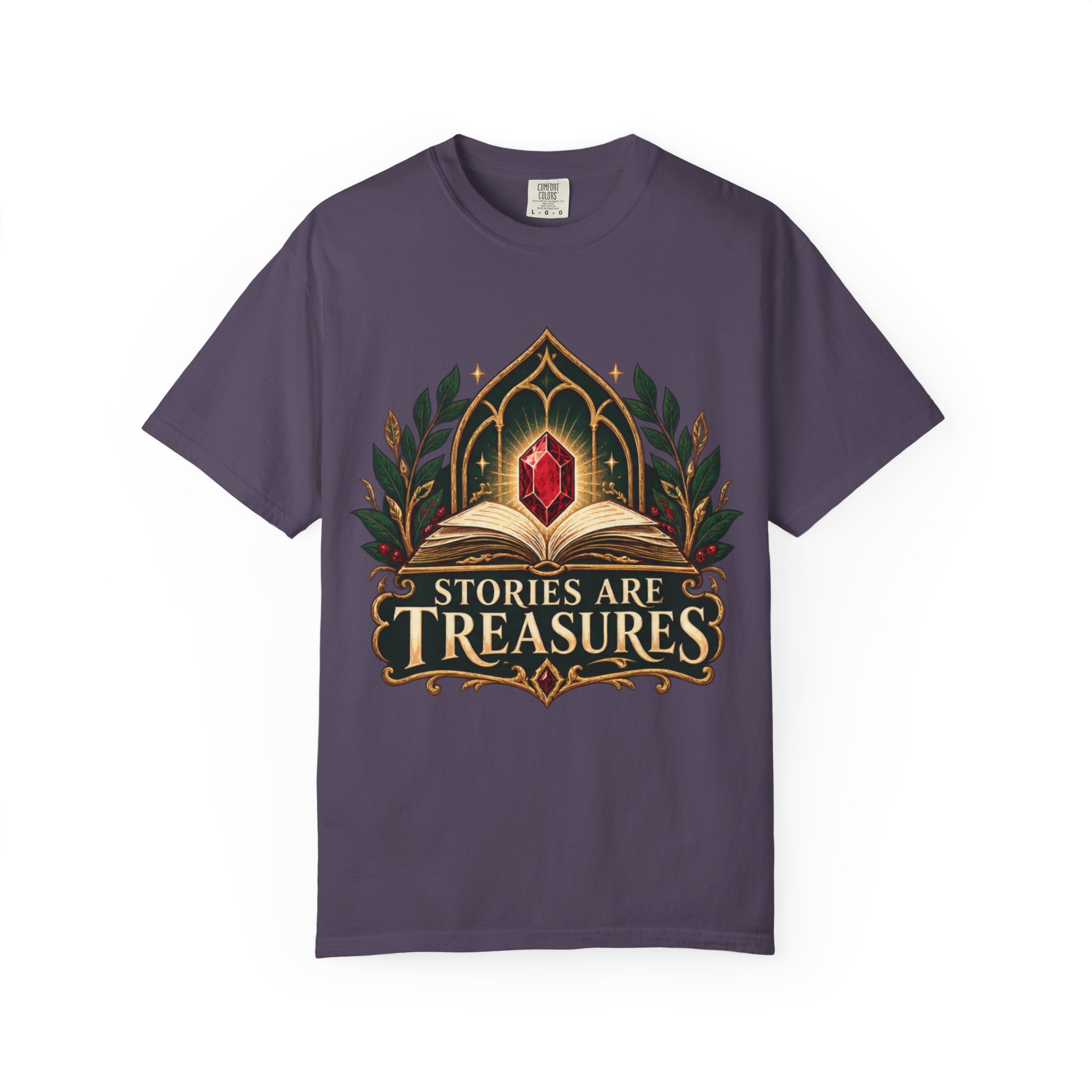 Stories Are Treasures T-Shirt - Image 71