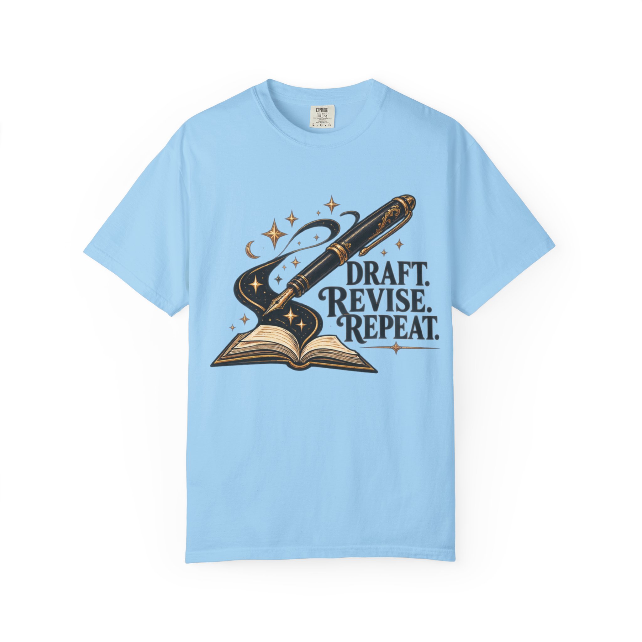 Draft Revise Repeat Writer T-Shirt - Image 46